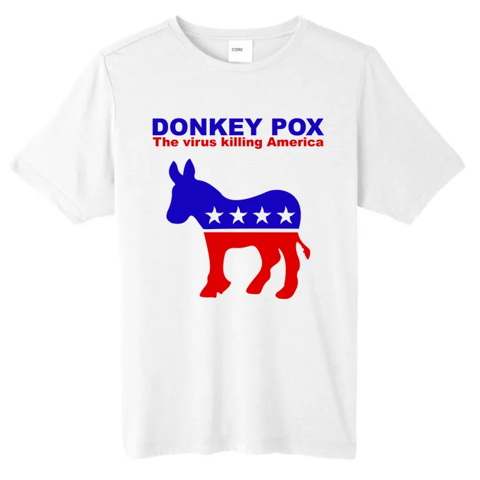 Donkey Pox The Virus Killing America Funny ChromaSoft Performance T-Shirt