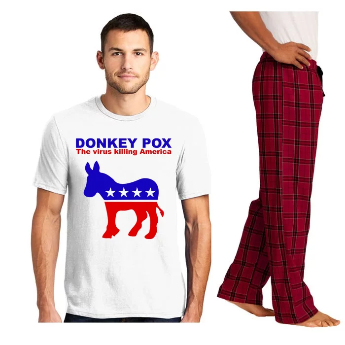 Donkey Pox The Virus Killing America Funny Pajama Set