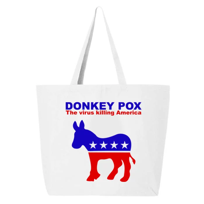 Donkey Pox The Virus Killing America Funny 25L Jumbo Tote