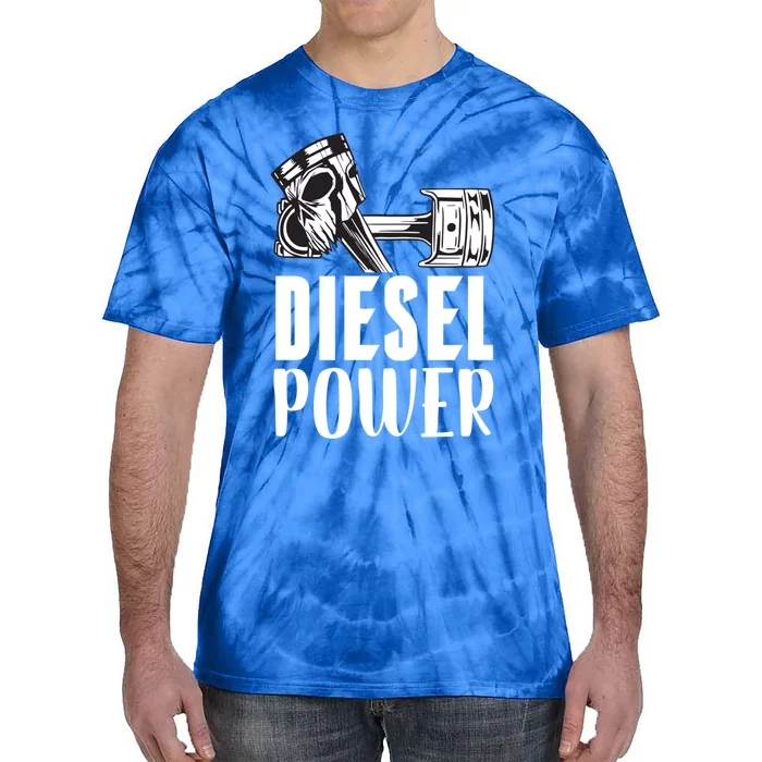 Diesel Power Truck Mechanic Turbo Turbocharger Rig Trucker Gift Tie-Dye T-Shirt