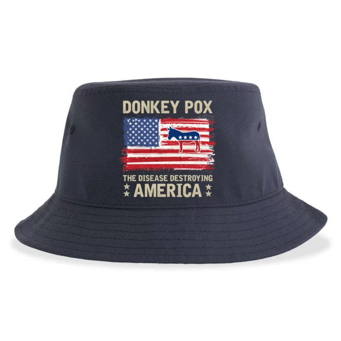 Donkey Pox Sustainable Bucket Hat