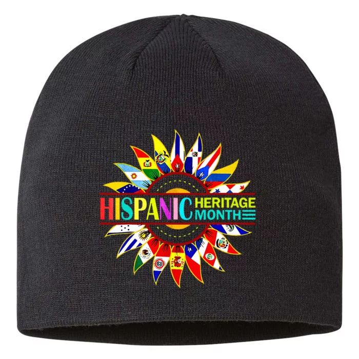 Decoration Portuguese Traditional Hispanic Heritage Month 8 1/2in Sustainable Knit Beanie