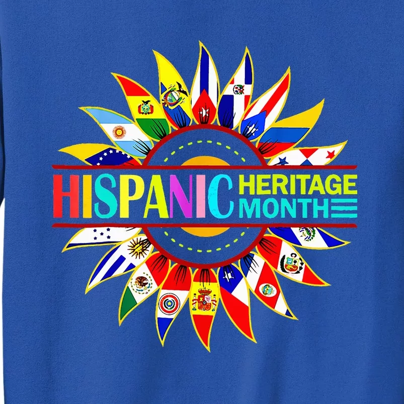 Decoration Portuguese Traditional Hispanic Heritage Month Tall Sweatshirt