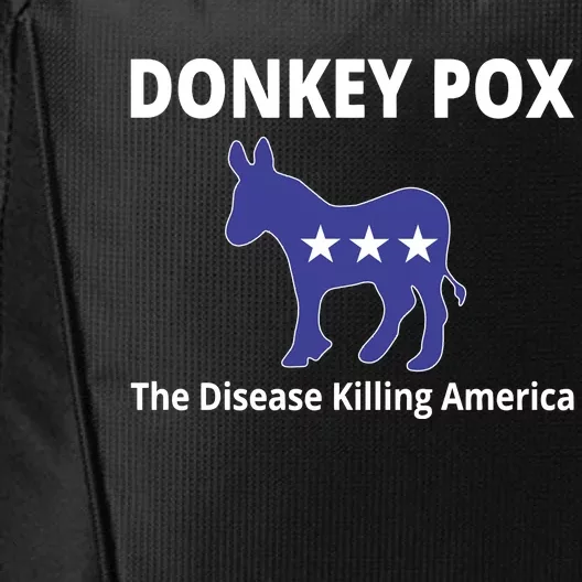 Donkey Pox The Disease Killing America City Backpack