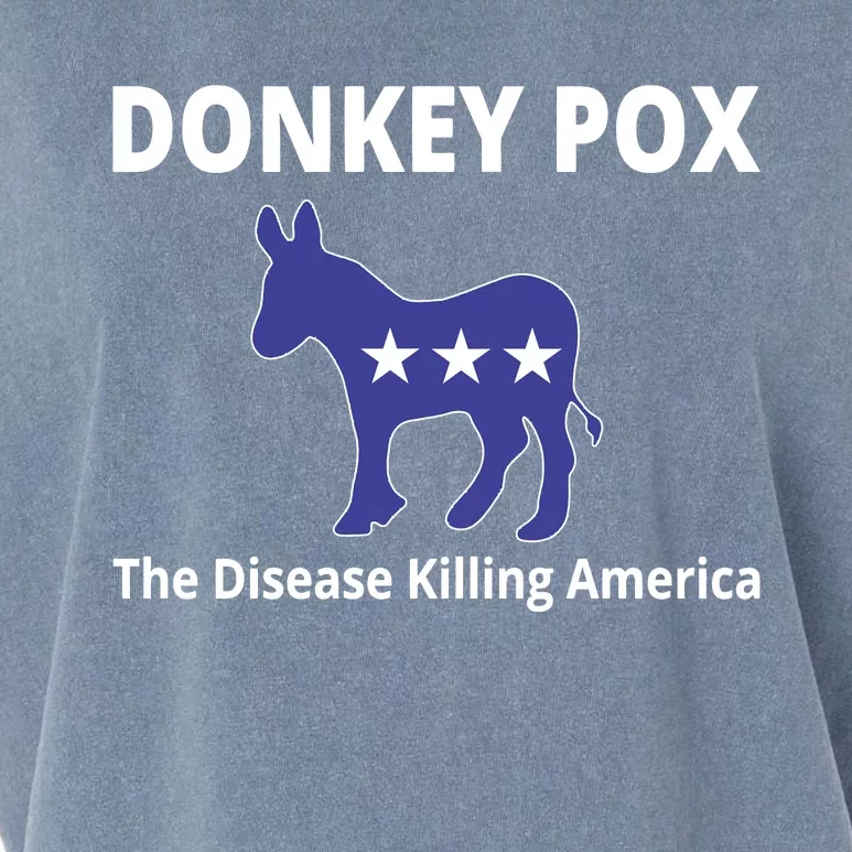 Donkey Pox The Disease Killing America Garment-Dyed Women's Muscle Tee