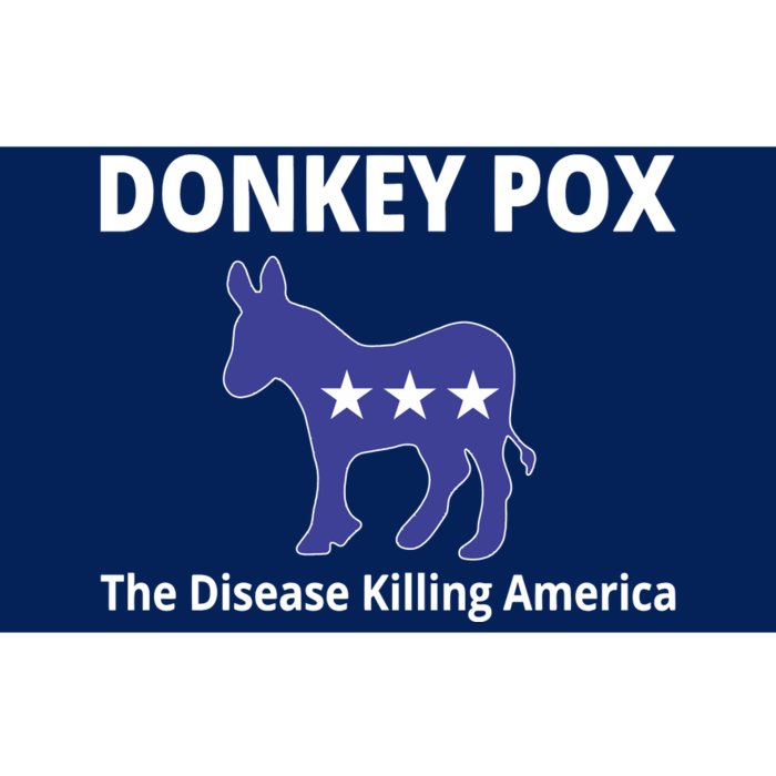 Donkey Pox The Disease Killing America Bumper Sticker