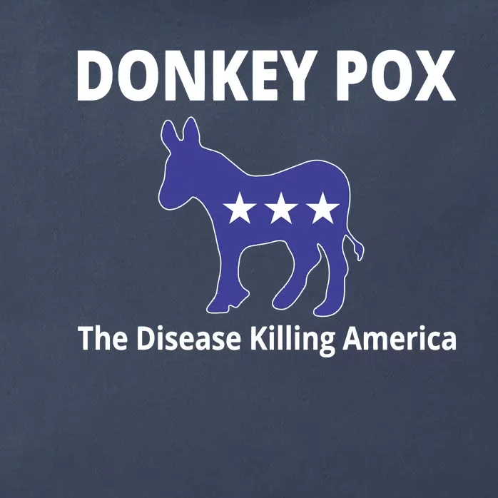 Donkey Pox The Disease Killing America Zip Tote Bag