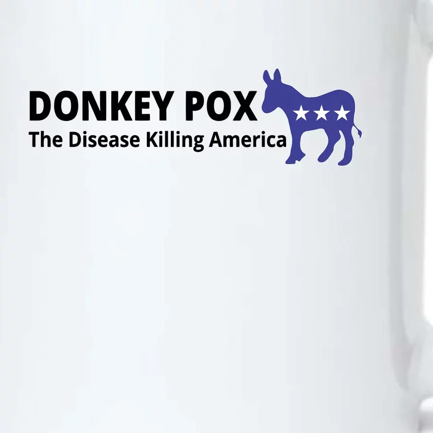 Donkey Pox The Disease Killing America Funny Black Color Changing Mug