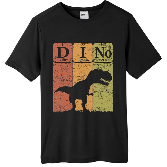 Dinosaur Periodic Table Elements T Rex Dino Paleontologist ChromaSoft Performance T-Shirt