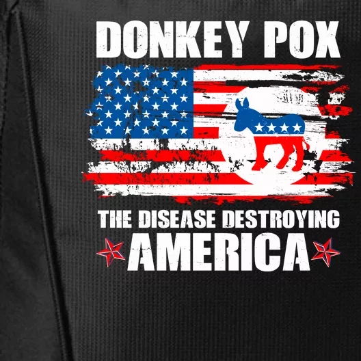 Donkey Pox The Disease Destroying America City Backpack