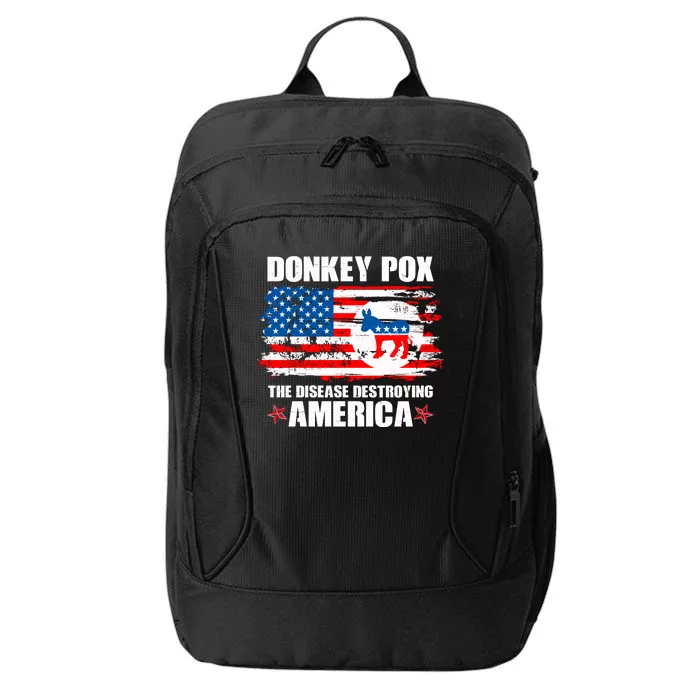 Donkey Pox The Disease Destroying America City Backpack