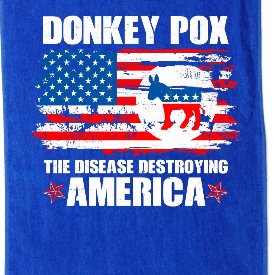 Donkey Pox The Disease Destroying America Platinum Collection Golf Towel