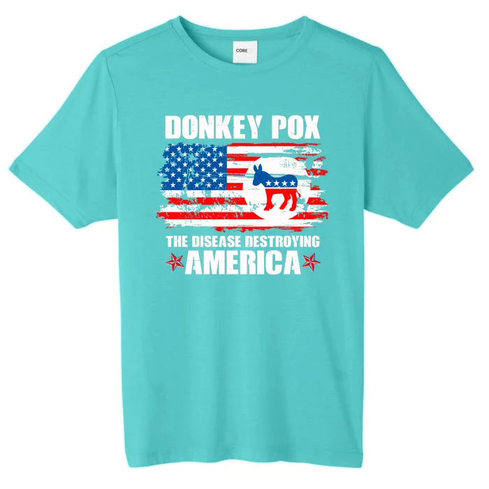 Donkey Pox The Disease Destroying America ChromaSoft Performance T-Shirt