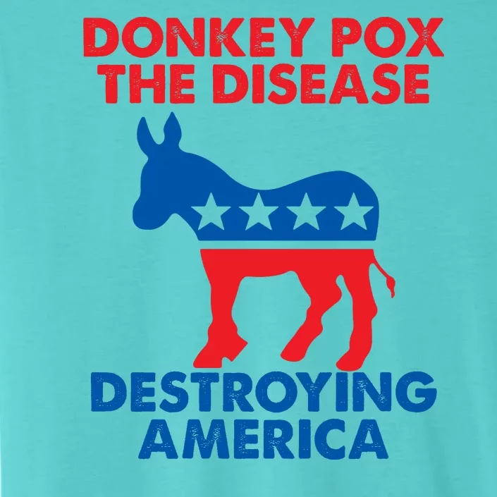 Donkey Pox The Disease Destroying America DonkeyPox ChromaSoft Performance T-Shirt