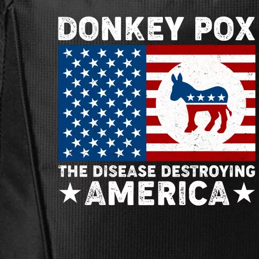 Donkey Pox The Disease Destroying America City Backpack