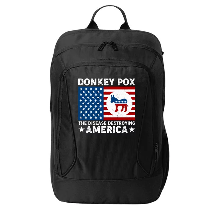 Donkey Pox The Disease Destroying America City Backpack