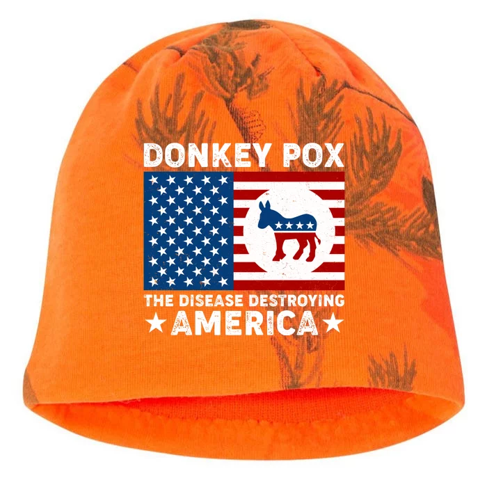 Donkey Pox The Disease Destroying America Kati - Camo Knit Beanie