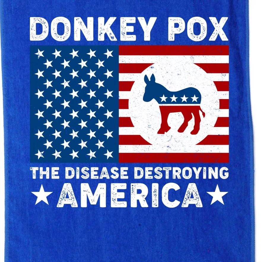 Donkey Pox The Disease Destroying America Platinum Collection Golf Towel