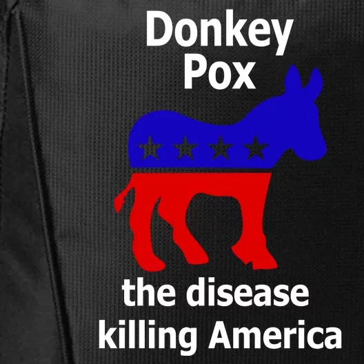 Donkey Pox The Disease Killing America Anti Liberal City Backpack