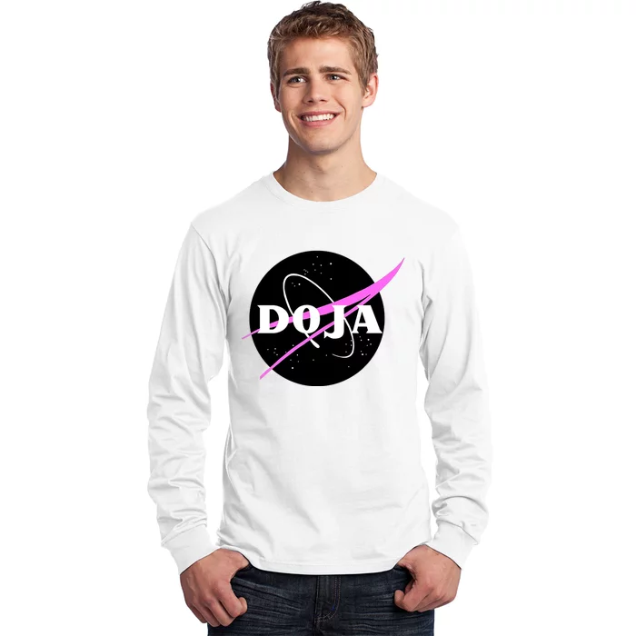 Doja Pink Universe Nasa Long Sleeve Shirt