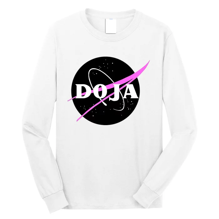 Doja Pink Universe Nasa Long Sleeve Shirt