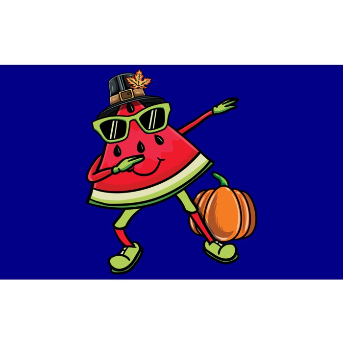 Dabbing Pilgrim Watermelon Thanksgiving Cool Gift Bumper Sticker