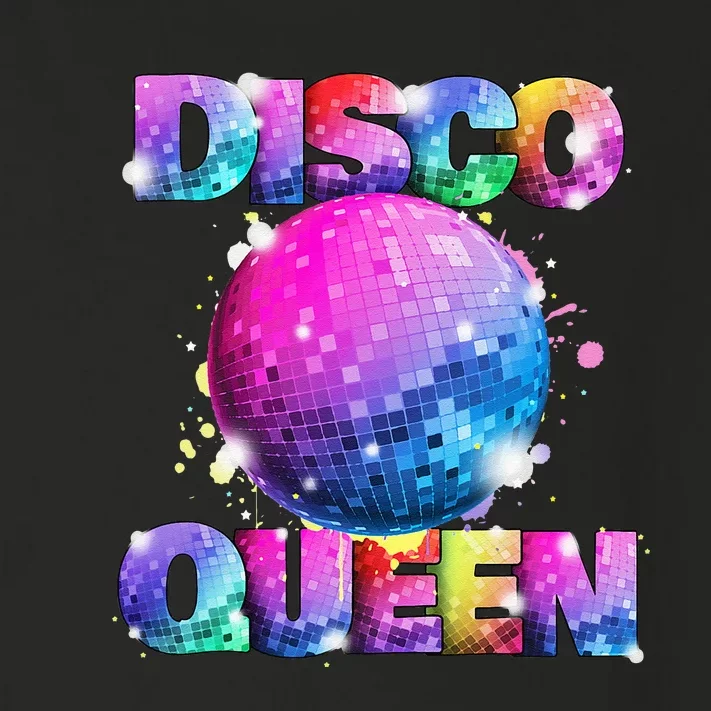 Disco Queen 70s Themed Dancing Seventies Ball Costume Toddler Long Sleeve Shirt