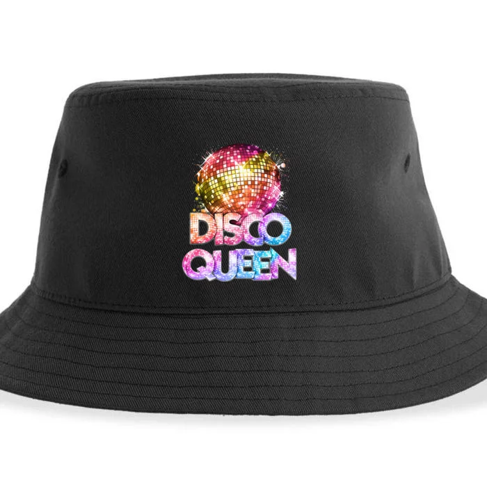 Disco Queen 70s Disco Themed Vintage Seventies Costume Sustainable Bucket Hat