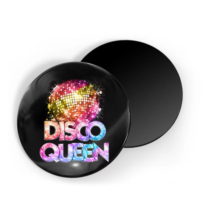 Disco Queen 70s Disco Themed Vintage Seventies Costume Magnet