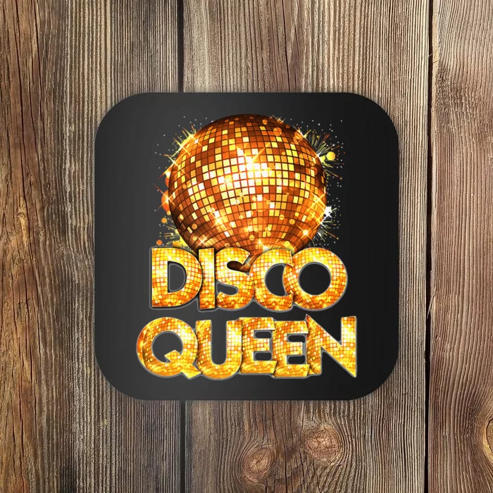 Disco Queen 70s Themed Vintage Disco Fever Costume Coaster