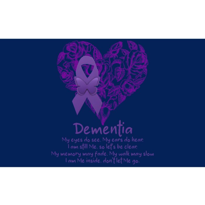 Dementia Quote AlzheimerS Support Bumper Sticker