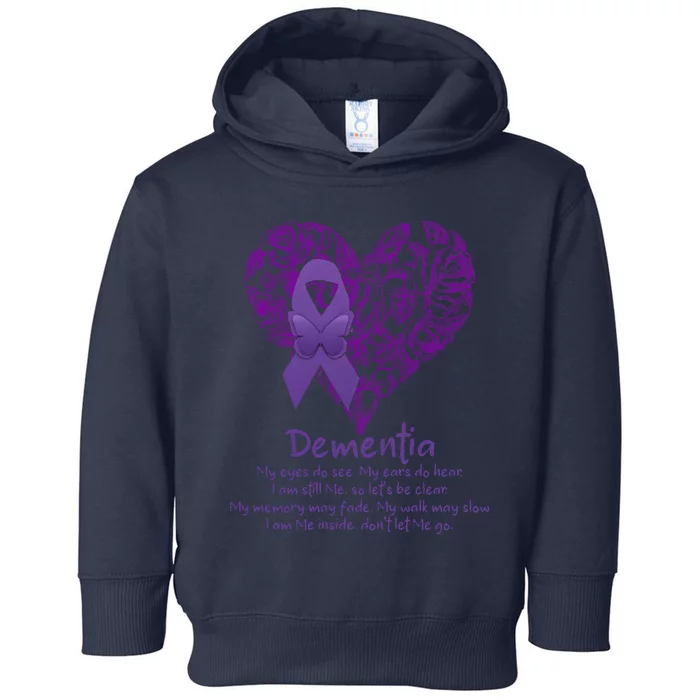 Dementia Quote AlzheimerS Support Toddler Hoodie