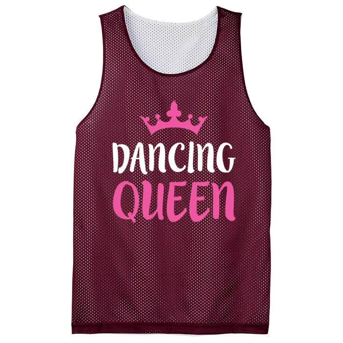 Dancing Queen Dance Lover Gift Mesh Reversible Basketball Jersey Tank