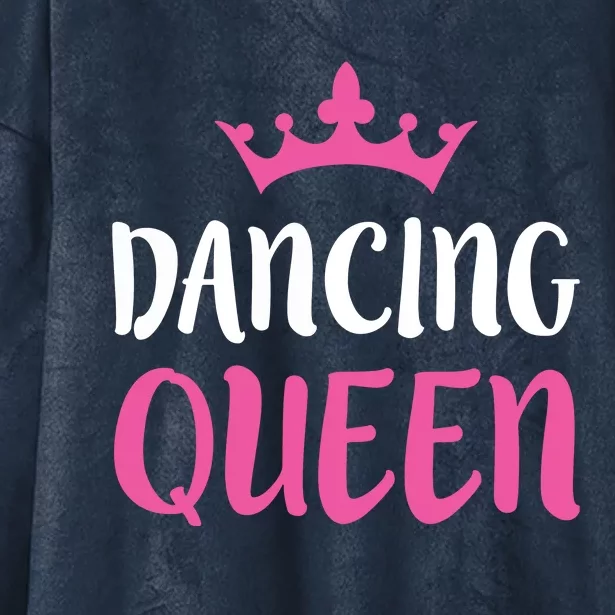 Dancing Queen Dance Lover Gift Hooded Wearable Blanket