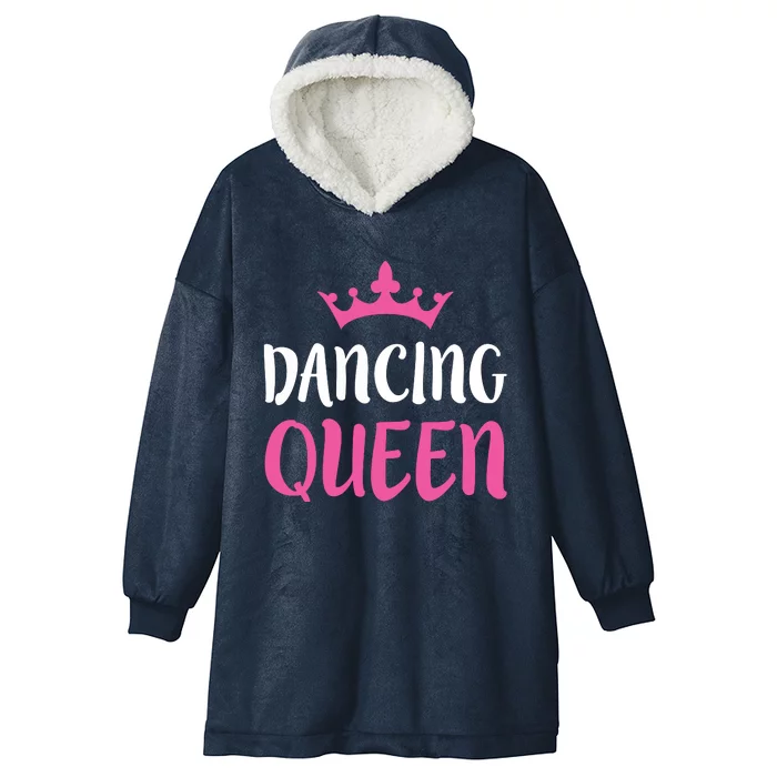 Dancing Queen Dance Lover Gift Hooded Wearable Blanket