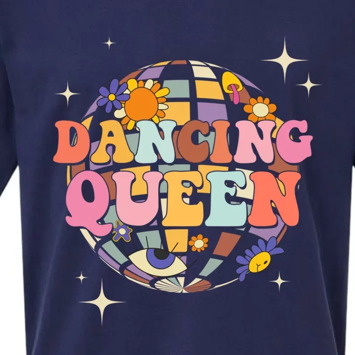 Dancing Queen Dance Mom For Dance Parties Gift Sueded Cloud Jersey T-Shirt