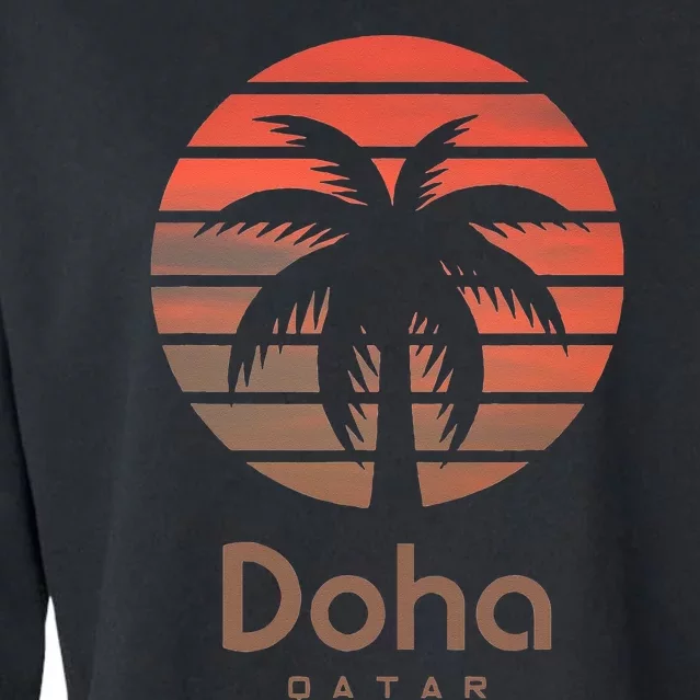 Doha Qatar Cropped Pullover Crew