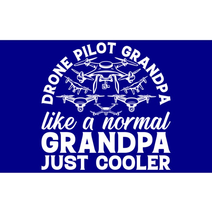 Drone Quadcopter Drone Pilot Grandpa Grandpa Drone Pilot Gift Bumper Sticker