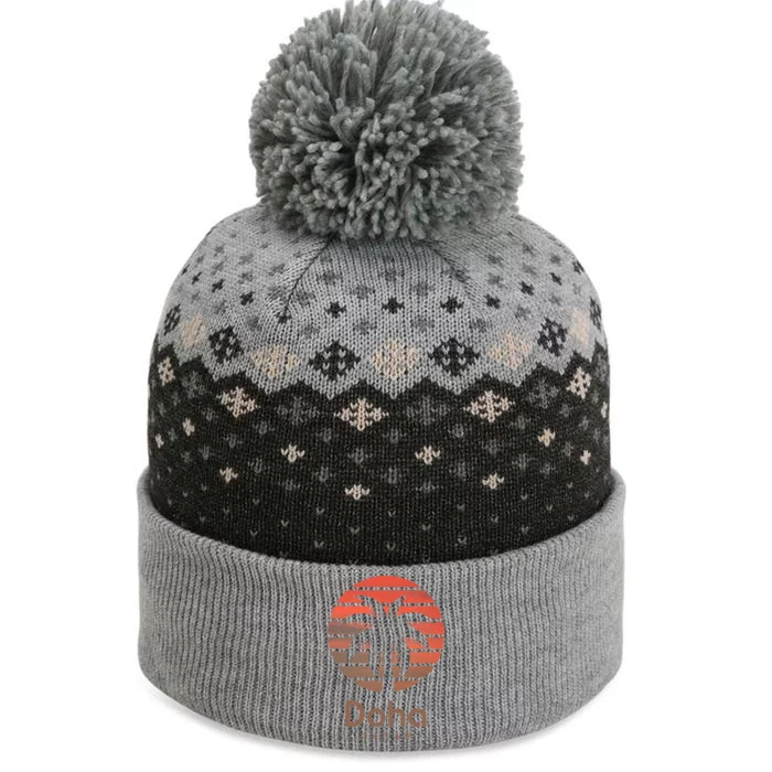 Doha Qatar The Baniff Cuffed Pom Beanie