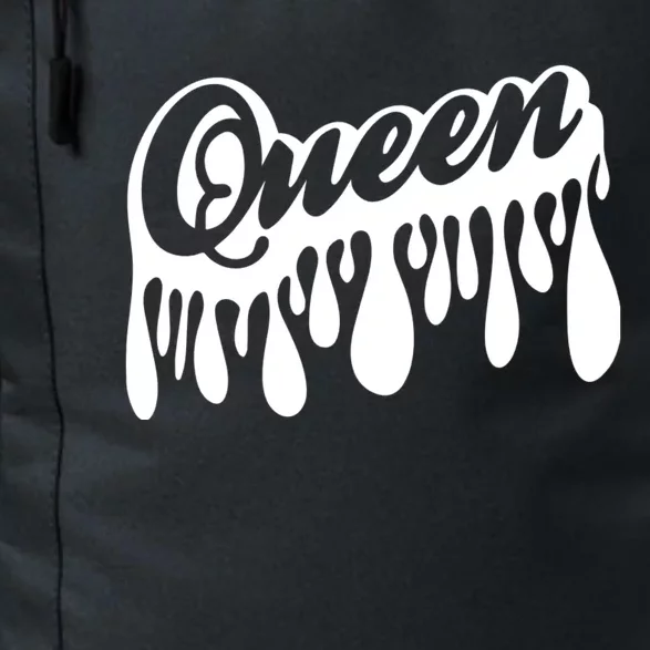 Drip Queen Dripping Black Woman Daily Commute Backpack