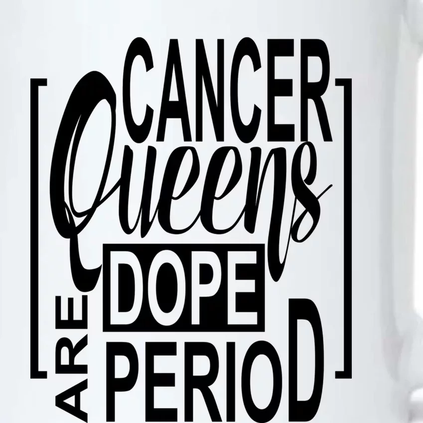 Dope Queen Decor Graphic Black Cancer Astrology Zodiac Gift Black Color Changing Mug