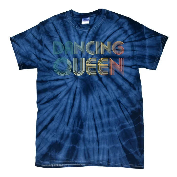 Disco Queen Funky Vintage 70s 80s Tee For Dance Parties Tie-Dye T-Shirt