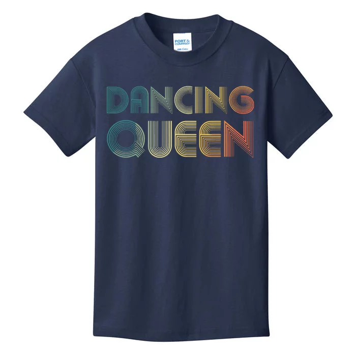 Disco Queen Funky Vintage 70s 80s Tee For Dance Parties Kids T-Shirt