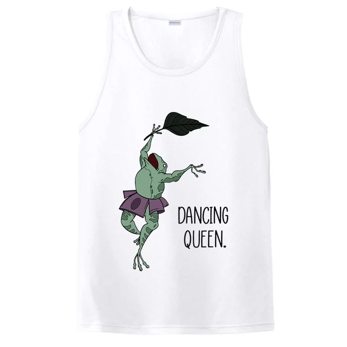 Dancing Queen Frog Ballet Dance Performance Tank