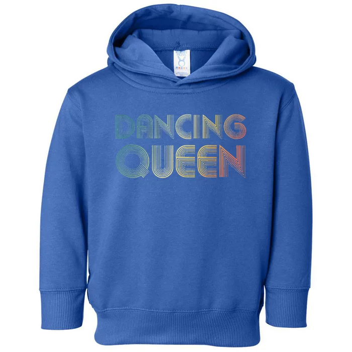 Disco Queen Funky Vintage 70s 80s For Dance Parties Toddler Hoodie