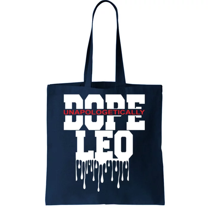 Dope Queen King Graphic Decor Leo Astrology Zodiac Tote Bag