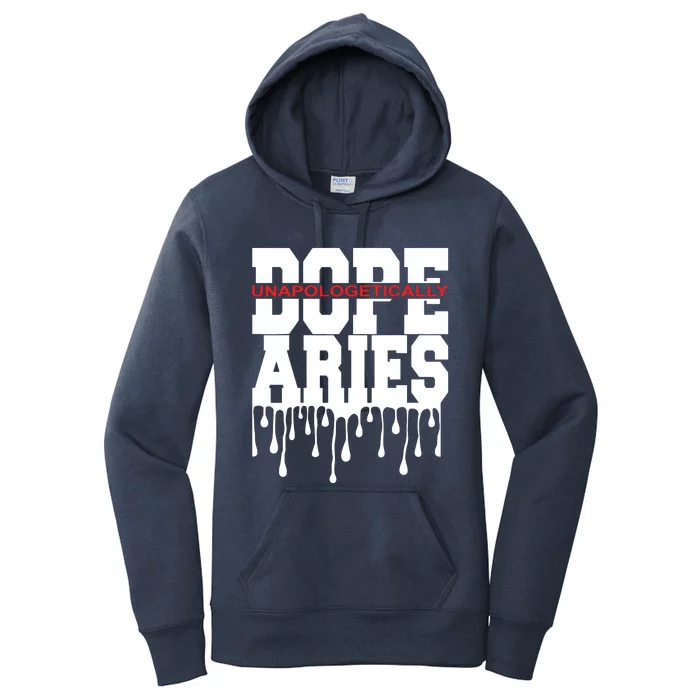 Dope Queen King Graphic Decor Aries Astrology Zodiac Women's Pullover Hoodie