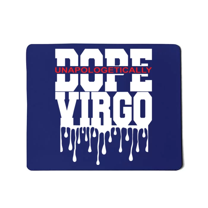 Dope Queen King Graphic Decor Virgo Astrology Zodiac Mousepad