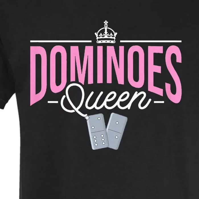 Dominoes Queen Play Domino Mexican Domino Garment-Dyed Heavyweight T-Shirt