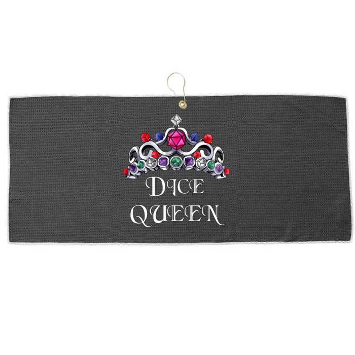 Dice Queen Role-playing Large Microfiber Waffle Golf Towel